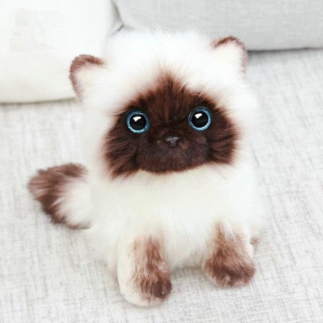 Realistic Siamese Cat Plush toy - Image 3