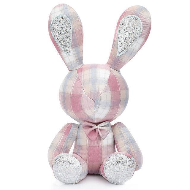 Sitting Long Eared Rabbit Plush Toy - Image 3