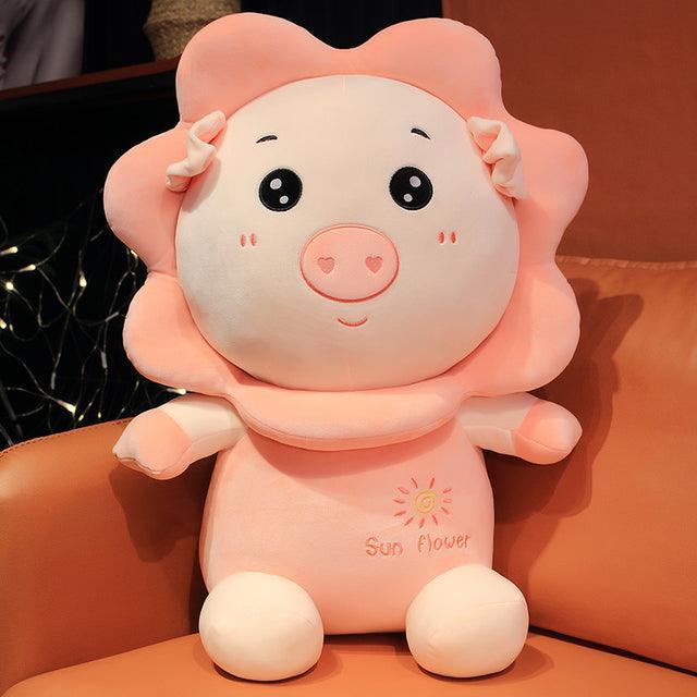 Sitting Sun Flower Animals Plush Toy - Image 2