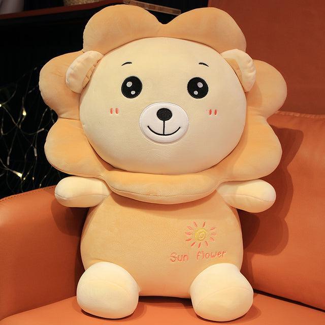 Sitting Sun Flower Animals Plush Toy - Image 3