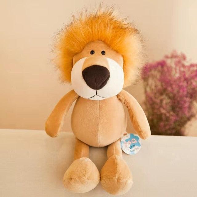 Sleeping Mate Jungle Animals Dolls Elephant Dog Tiger Fox Lion Giraffe Raccoon Monkey - Image 3