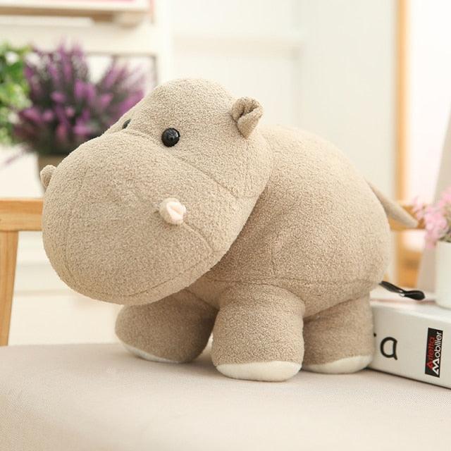 Small Cute Hippo Stuffed Animal Plushie - Image 3