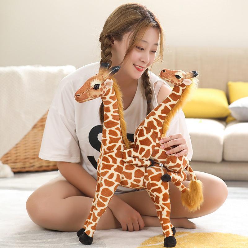 Small Kneeling Giraffe Plushies - Image 7