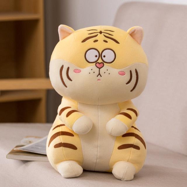 Soft Cartoon Sitting Tiger Stuffed Animal - Image 2