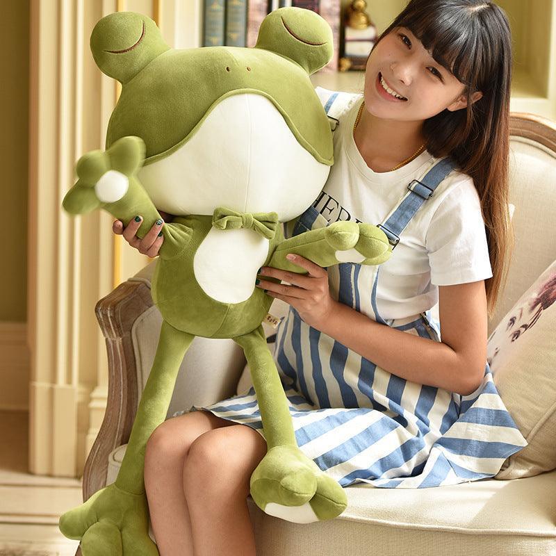 Soft Frog Plush Toy Doll Is Cute And Super Cute - Image 4