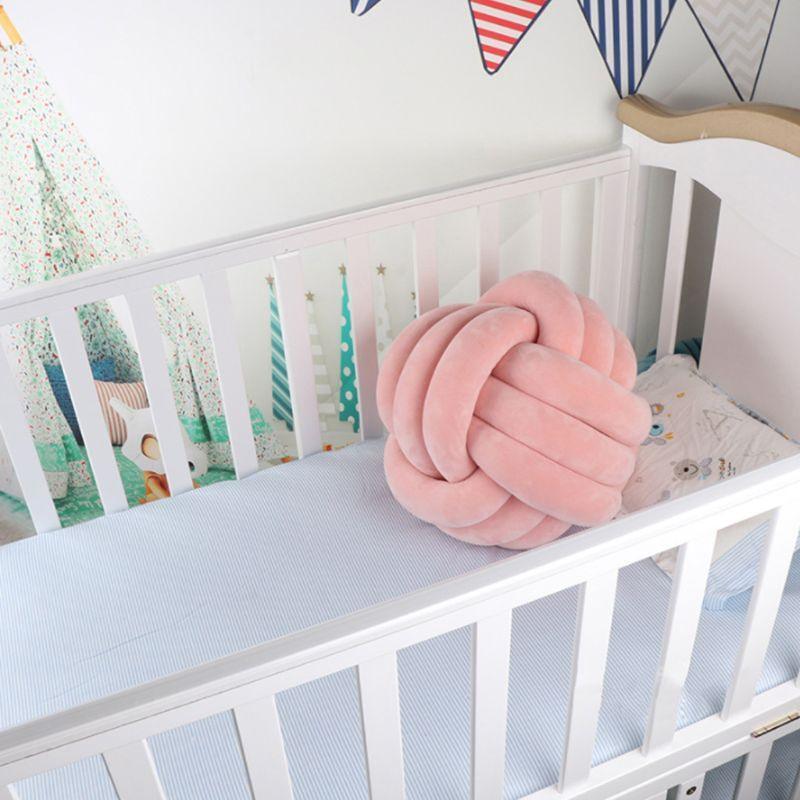 Soft Knot Ball Cushions, Stuffed Pillow Balls - Image 2