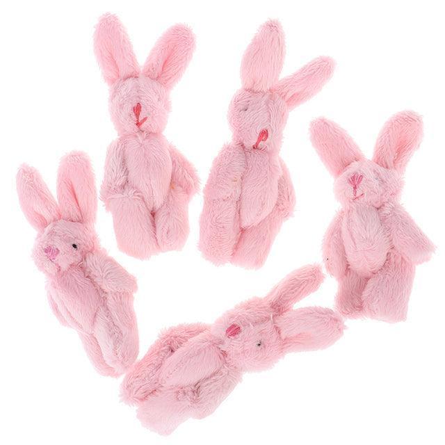 Soft Mini Joint Rabbit Plush Toys - Image 2