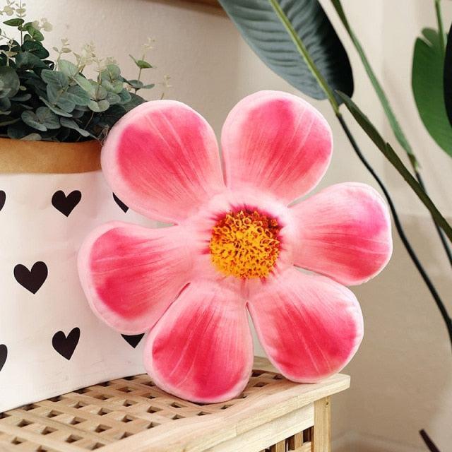 Soft Six Petal Rose Stuffed Plush Toy - Image 2