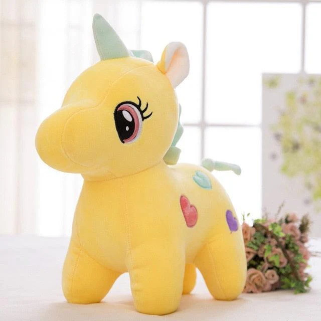 Soft Unicorn Heart Plush Toy - Image 5