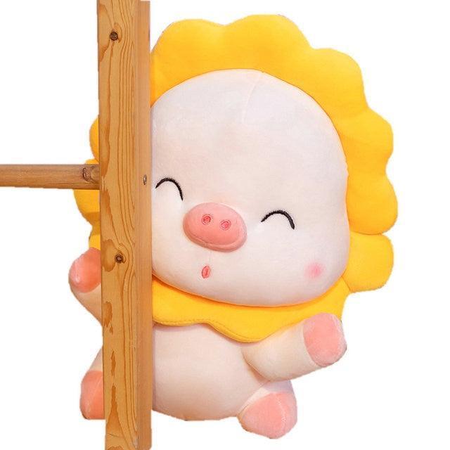 Sunflower Pig Plush Toy - Image 2