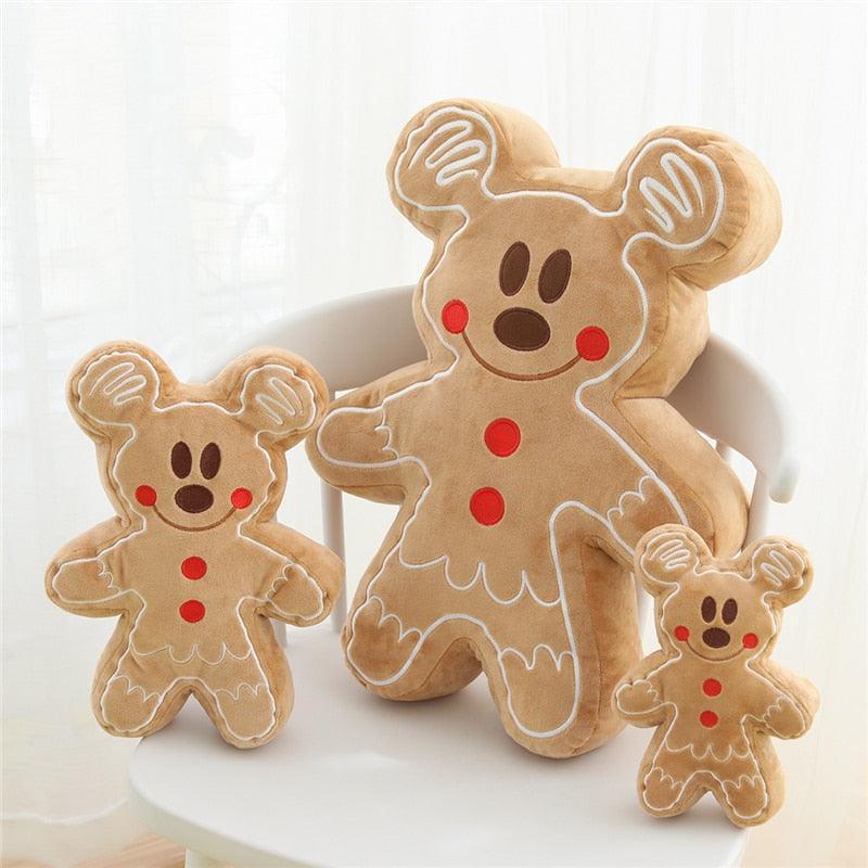 Super Soft  Gingerbread Cookie Scented Plush Pillow Toy
