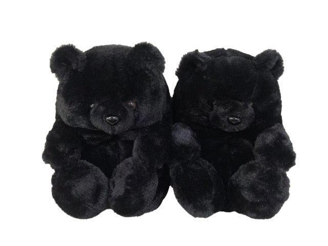 Teddy Bear Plush Slippers - Image 4