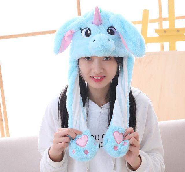 Unicorn, Pig and Panda Plush Hats - Image 18