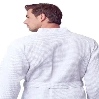 Waffle Spa Bathrobe for Men -  Absorbent, Lightweight - Image 29