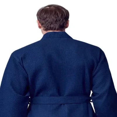 Waffle Spa Bathrobe for Men -  Absorbent, Lightweight - Image 40