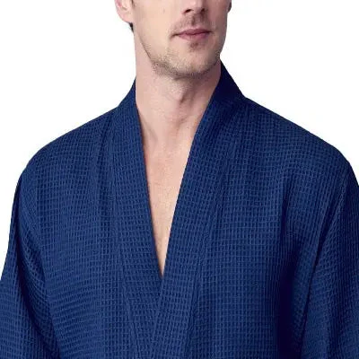 Waffle Spa Bathrobe for Men -  Absorbent, Lightweight - Image 53