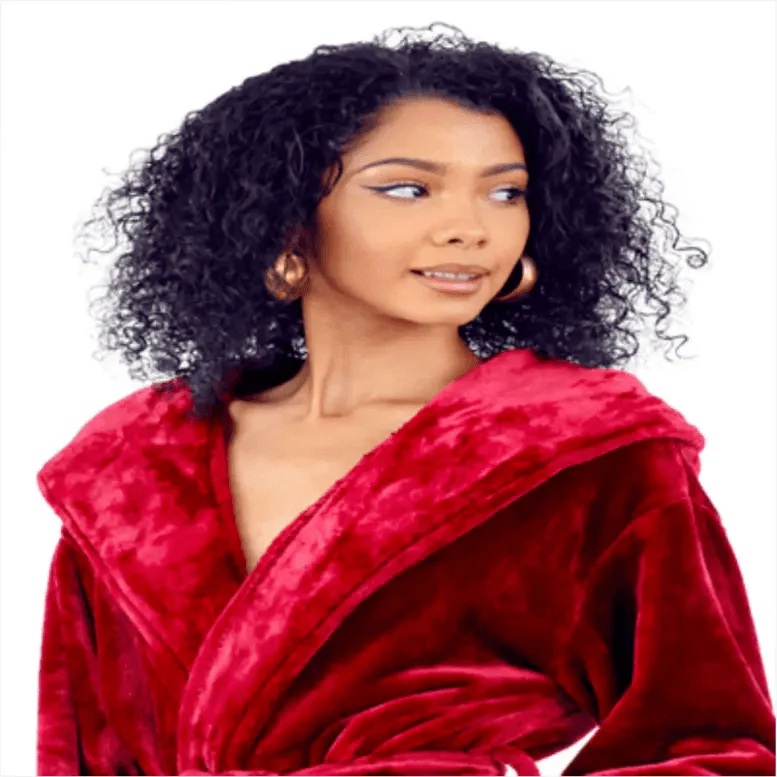 Women’s Plush Hooded Robe - Spa-Worthy Comfort at Home - Image 49