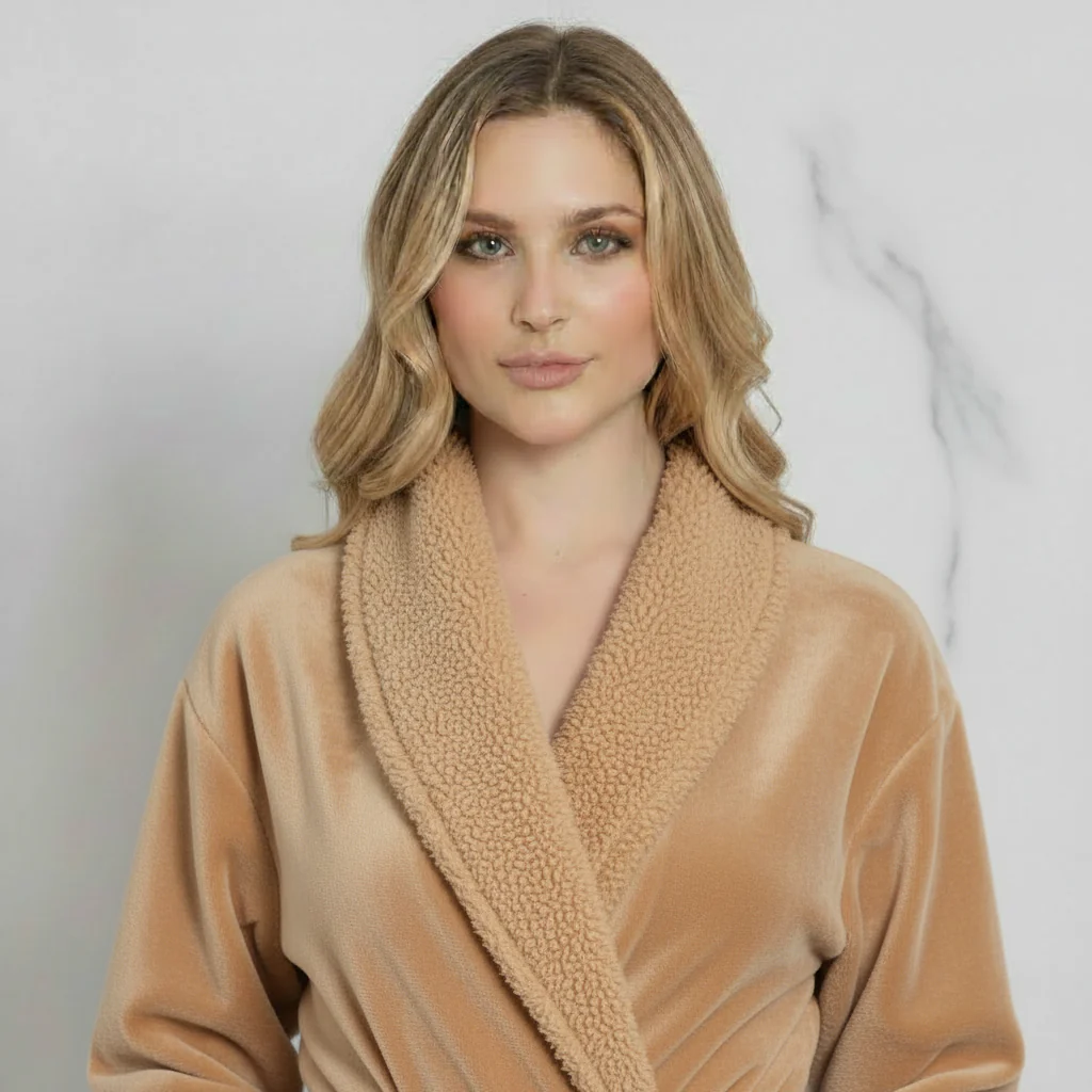 Women's Ultra Soft Plush Bathrobe - Image 19