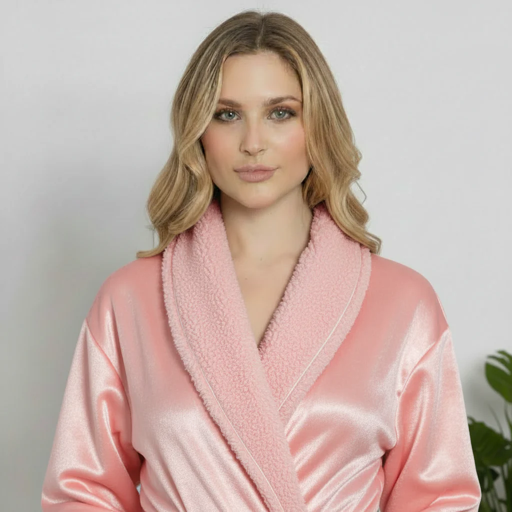 Women's Ultra Soft Plush Bathrobe - Image 20