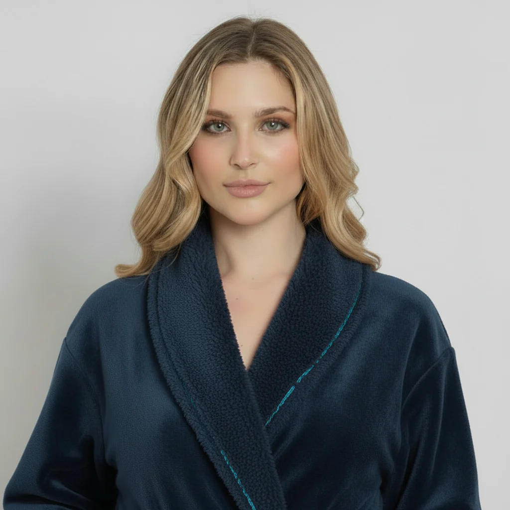 Women's Ultra Soft Plush Bathrobe - Image 21