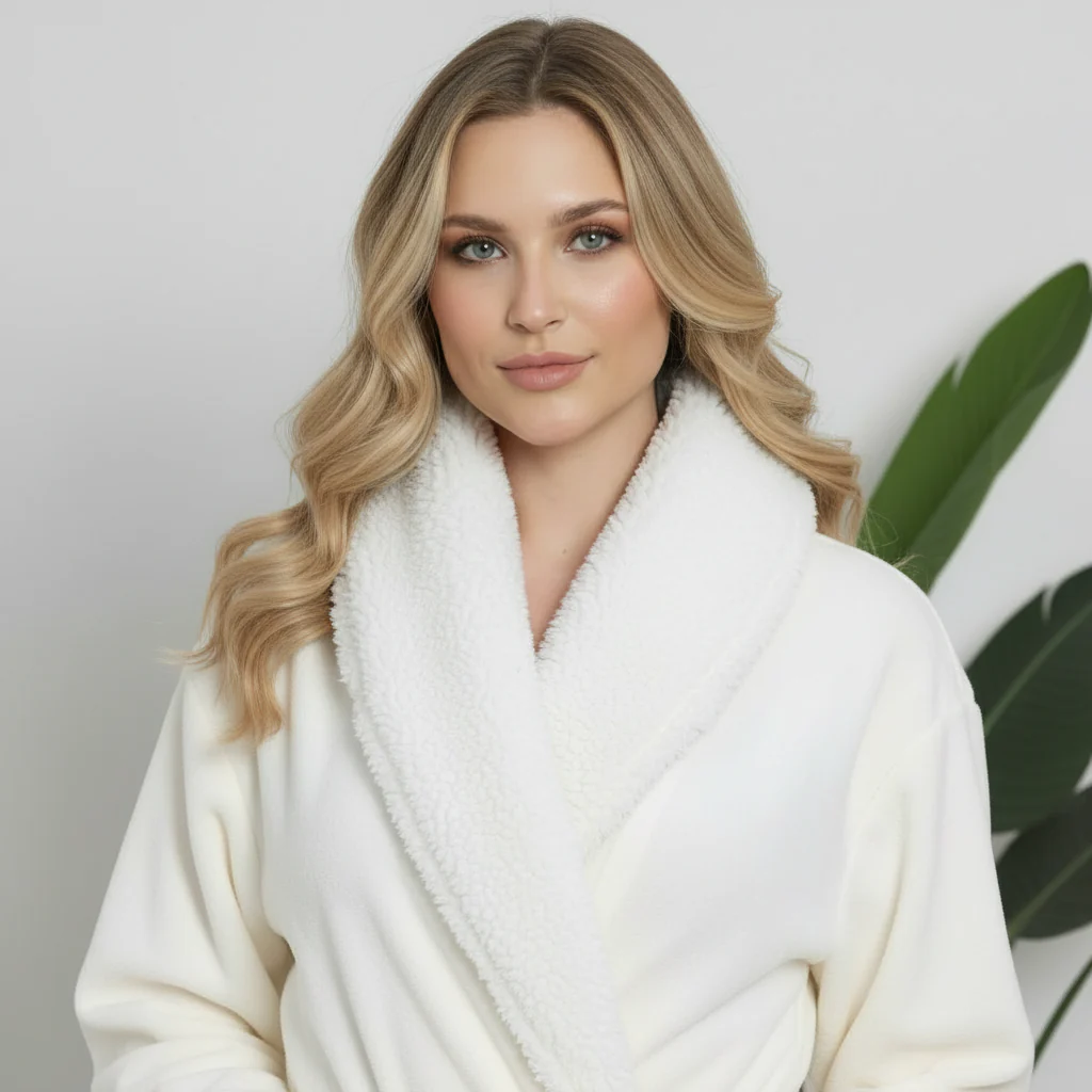Women's Ultra Soft Plush Bathrobe - Image 24