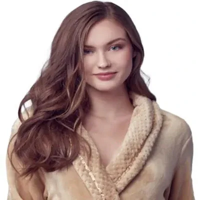Women's Ultra Soft Plush Bathrobe - Image 45