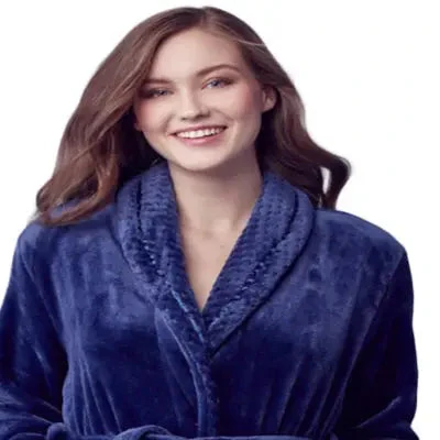 Women's Ultra Soft Plush Bathrobe - Image 71