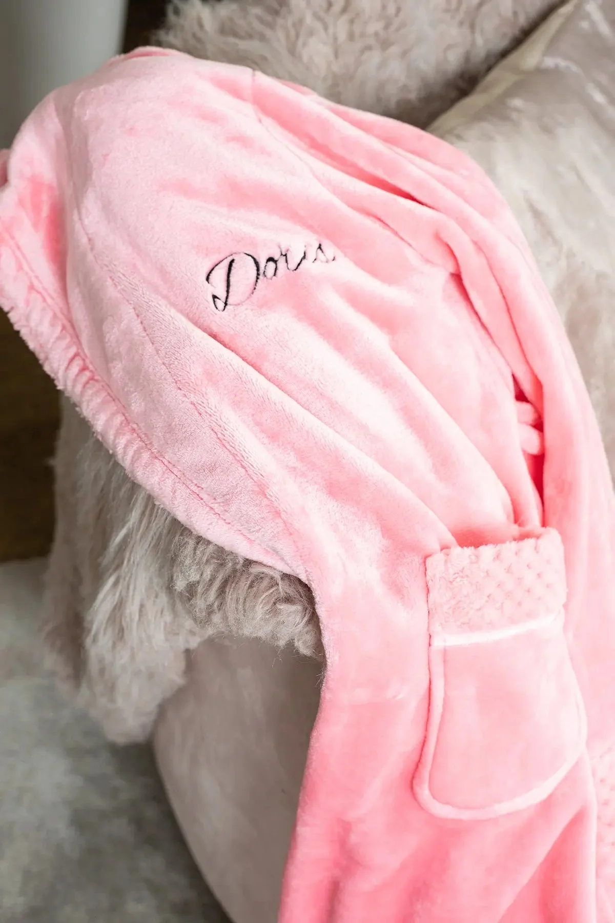 Women's Ultra Soft Plush Bathrobe - Image 82