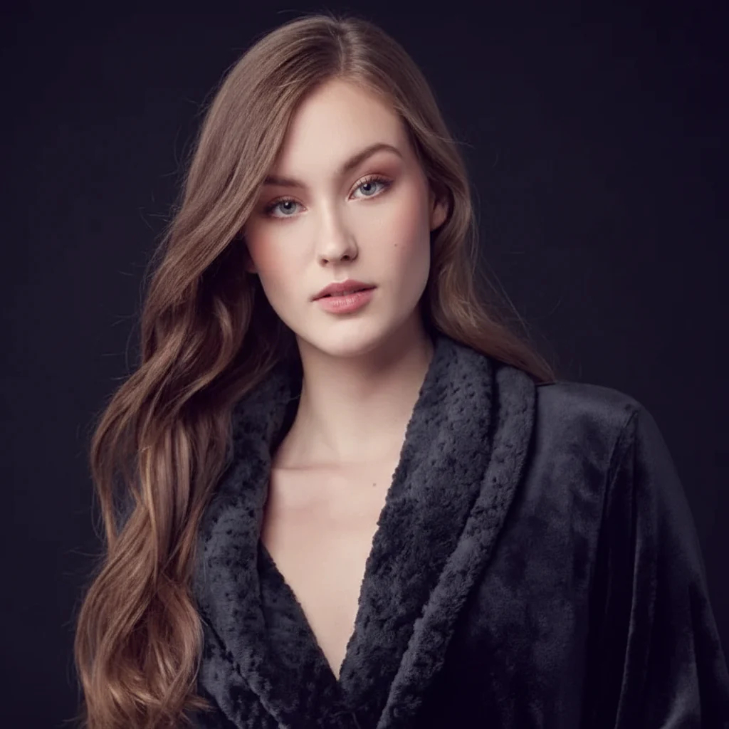 Women's Ultra Soft Plush Bathrobe - Image 89