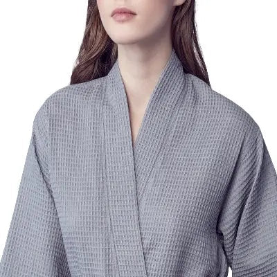 Knee-Length Waffle Robe for Women - Image 51