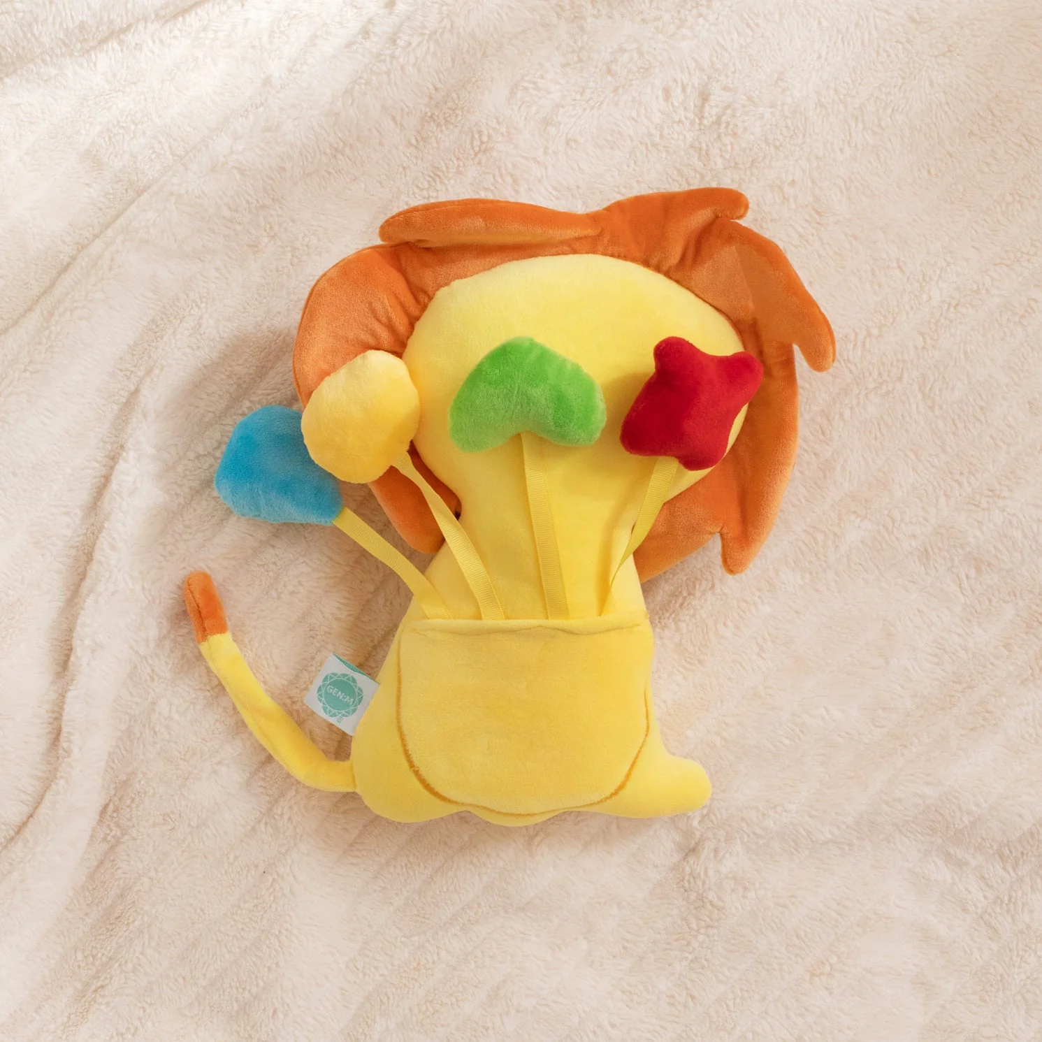 Yellow Lion SnuggleBuddies Emotions Plush - Image 3